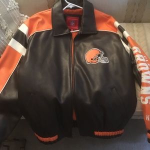 Cleveland Browns Leather jacket